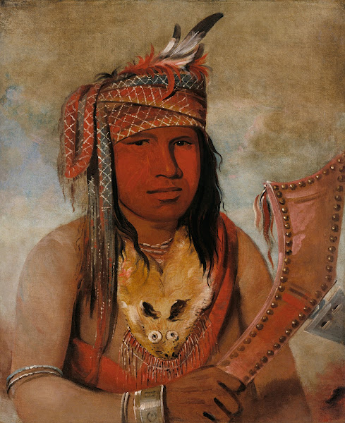 I An Be Wah Dick Male Caribou a Brave 1836