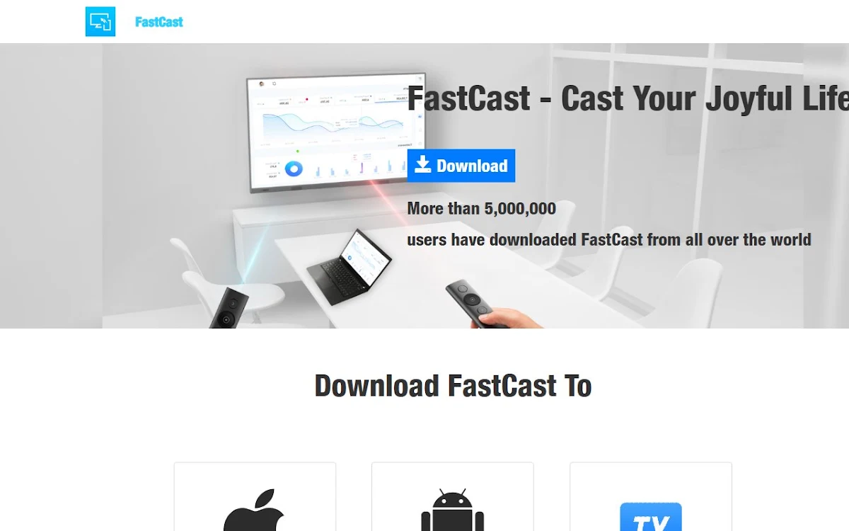 Captura de Fastcast