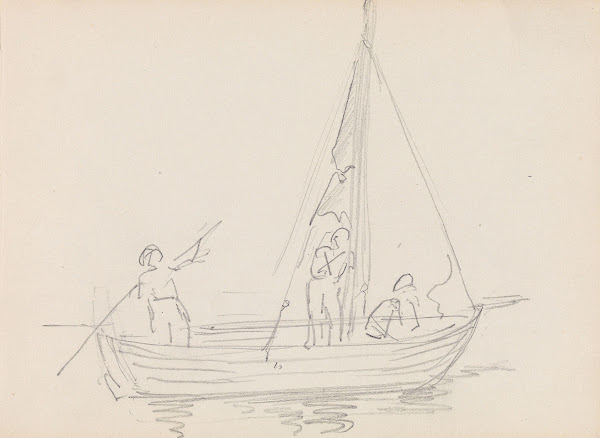 Figurer i båt 1868