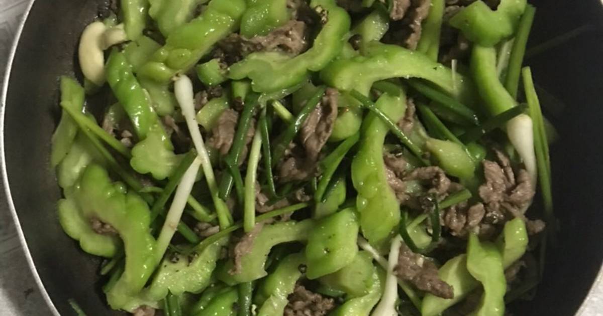 Khổ qua xào thịt bò