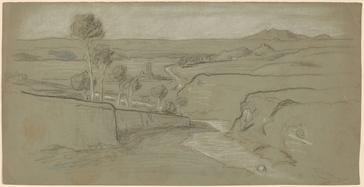 Roman Landscape c 1900