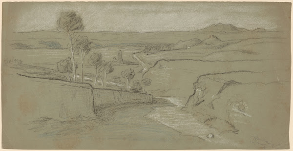 Roman Landscape c 1900