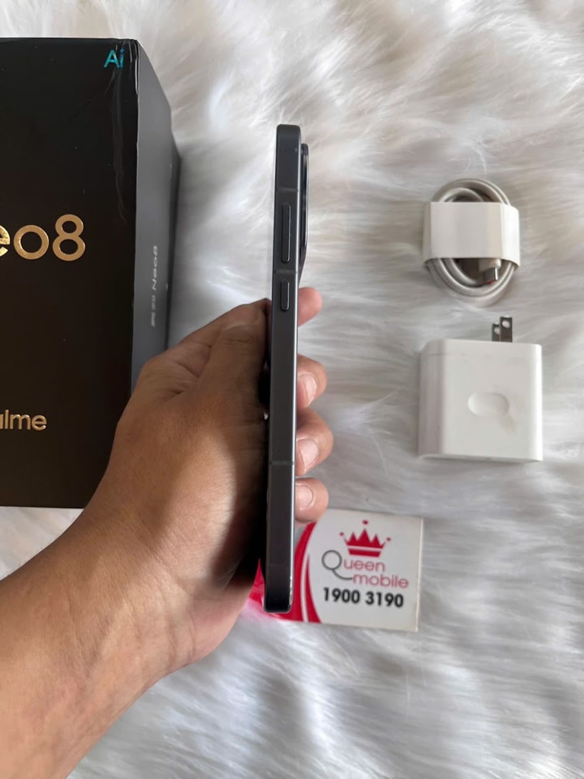 𝗥𝗘𝗔𝗟𝗠𝗘 𝗡𝗘𝗢 𝟴 𝟱𝗚 𝟭𝟮/𝟮𝟱𝟲𝗚𝗕 – SIÊU PHẨM GAMING PIN 8.000MAH, GIÁ 10.900.000 VND 🔥