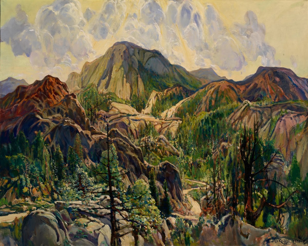 Road In The Cuyamacas ca 1933 1934