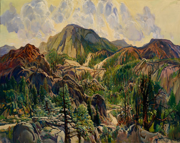 Road In The Cuyamacas ca 1933 1934