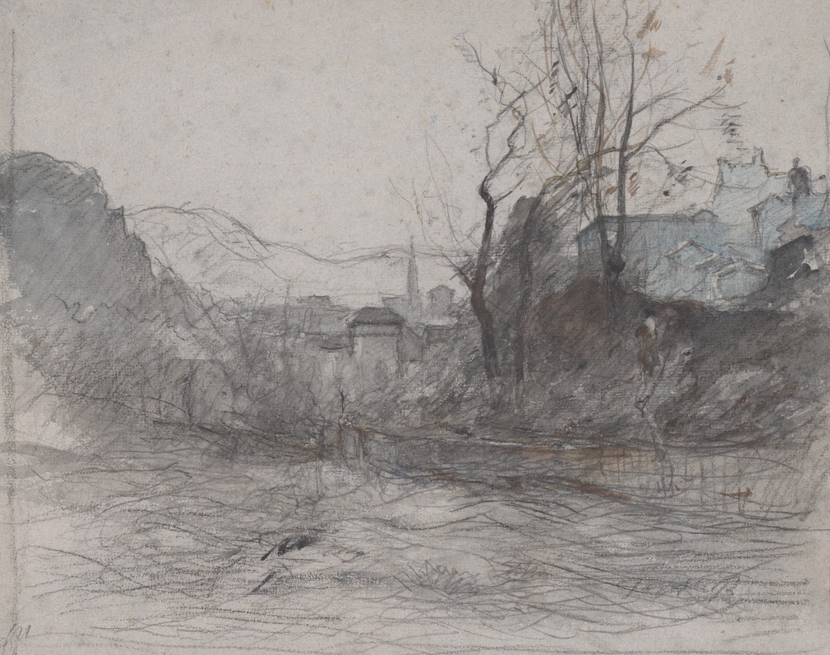 Approaching Morestal c 1845