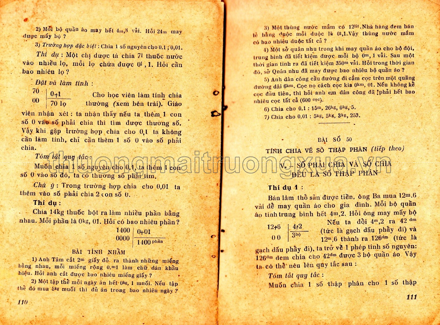 Toán 1 bổ túc văn hóa, học kỳ 1 (1956) - Trang 56