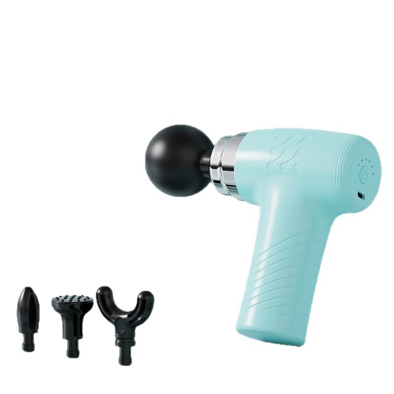 Portable fascia massager with battery