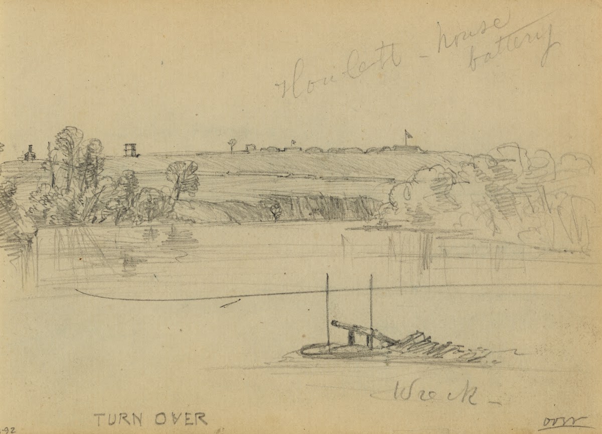 Howlett house battery 1860 1865