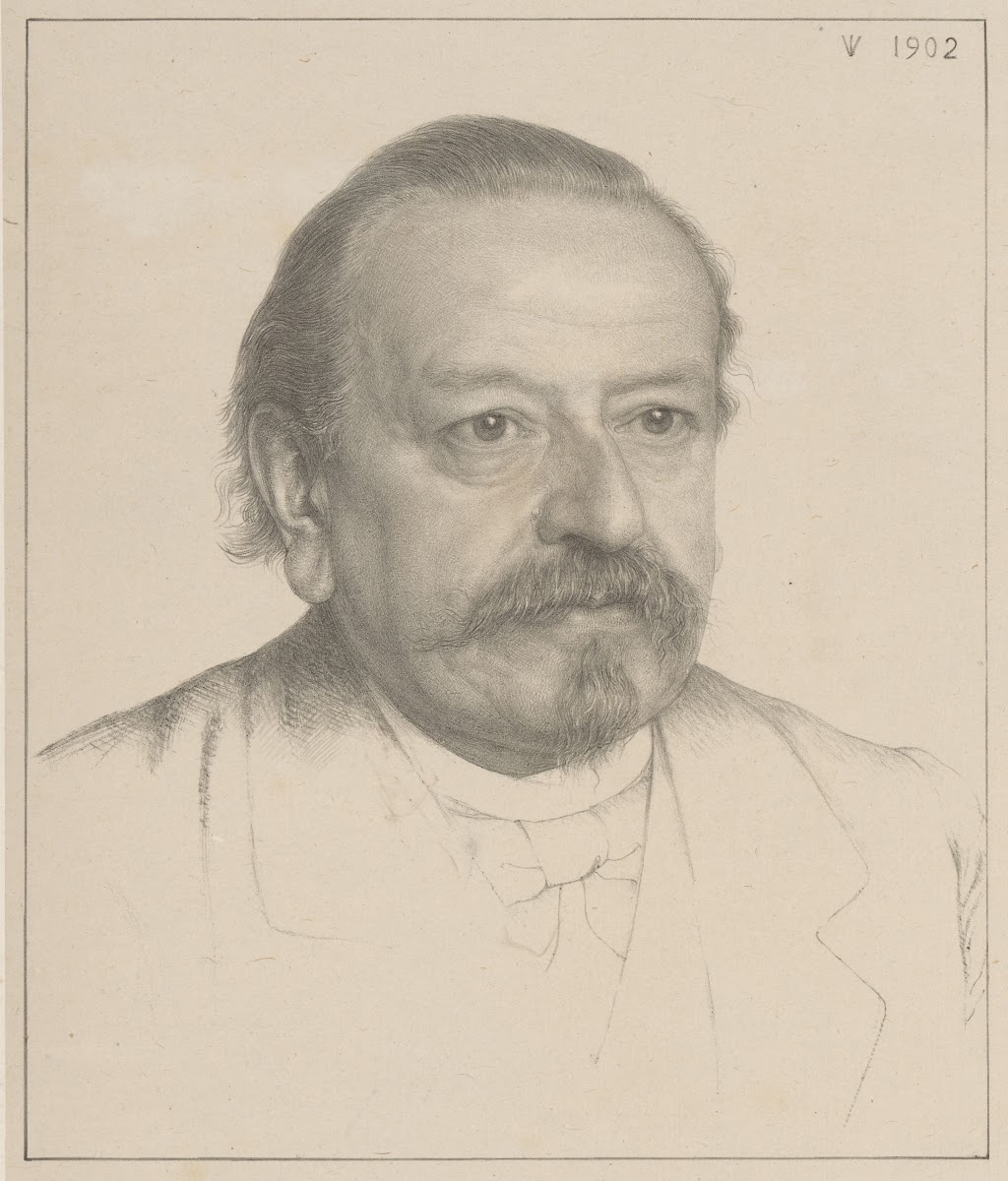 Portret van Reinier Willem Petrus de Vries 1902