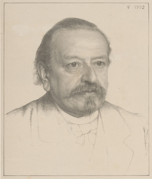 Portret van Reinier Willem Petrus de Vries 1902