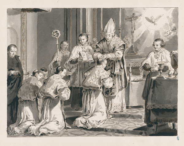 Ordination from The SevenSacraments 1769