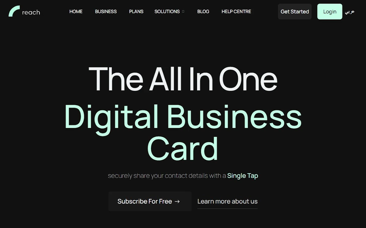 Captura de Reach Cards