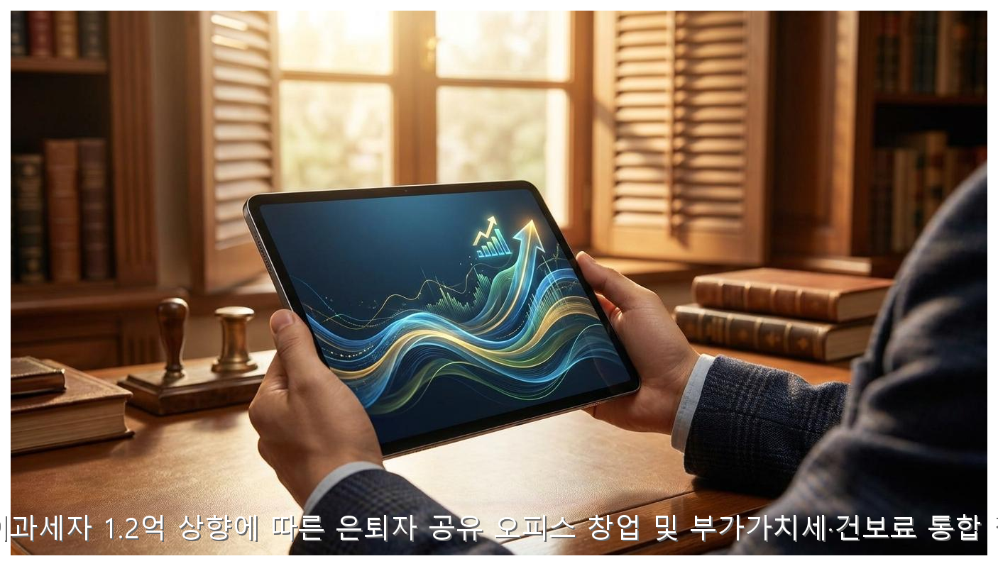 2026년 간이과세자 1.2억 상향에 따른 은퇴자 공유 오피스 창업 및 부가가치세·건보료 통합 절감 가이드 핵심 안내 및 분석 인포그래픽 (2)