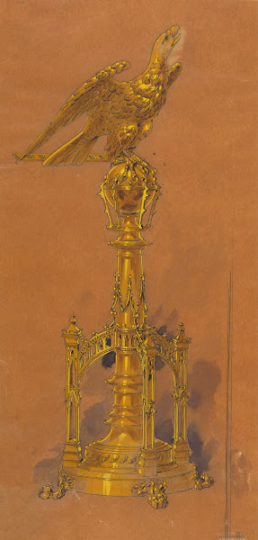 Design executed for Jones and Willis metal and wood workers and church furniture