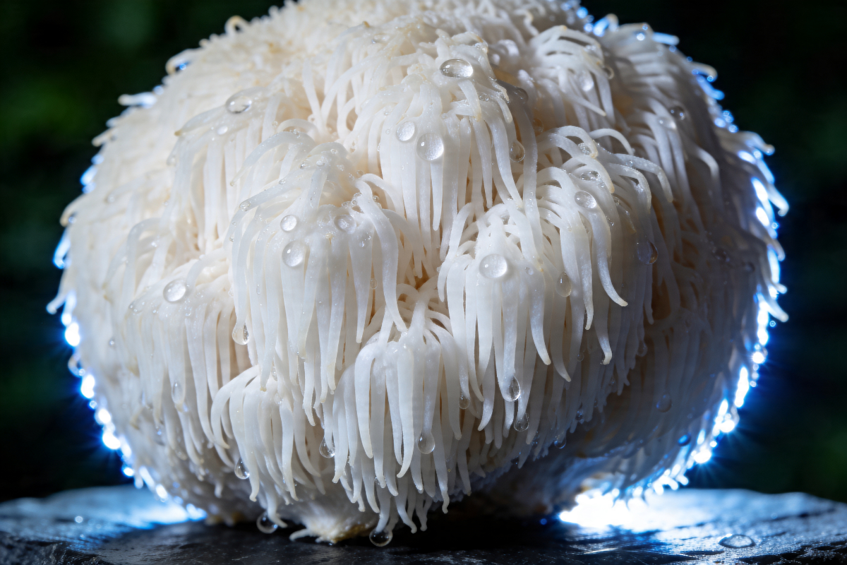 Lion’s Mane supplement formats — drinks, powders, and capsules lineup