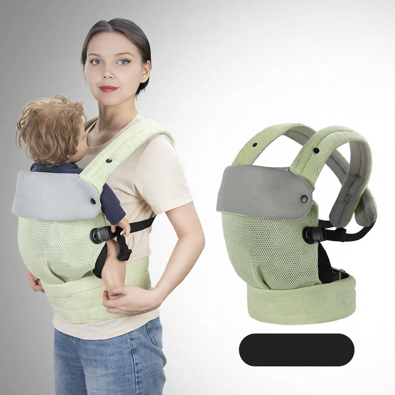 Baby carrier for 7-12 months, cotton and cord