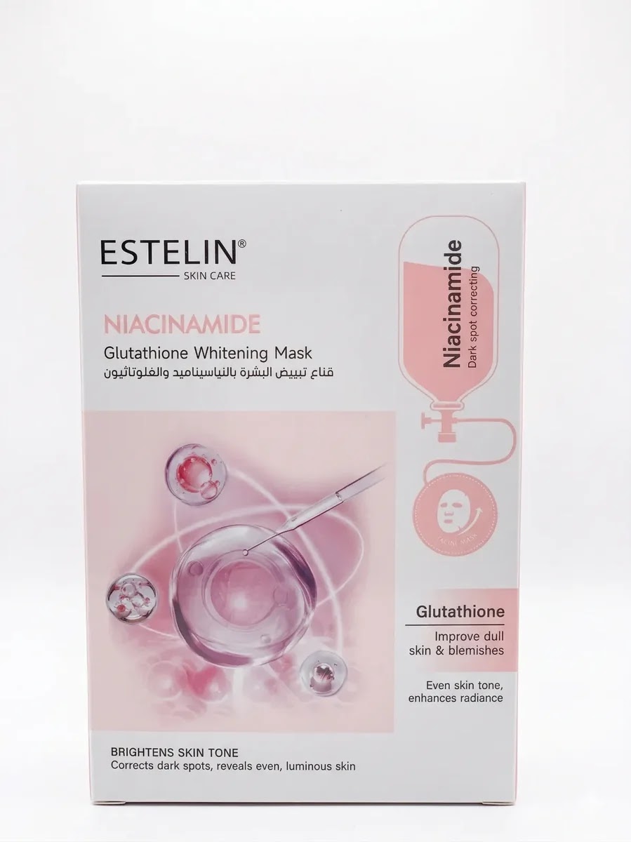 Estelin Niacinamide Glutathione Whitening Mask