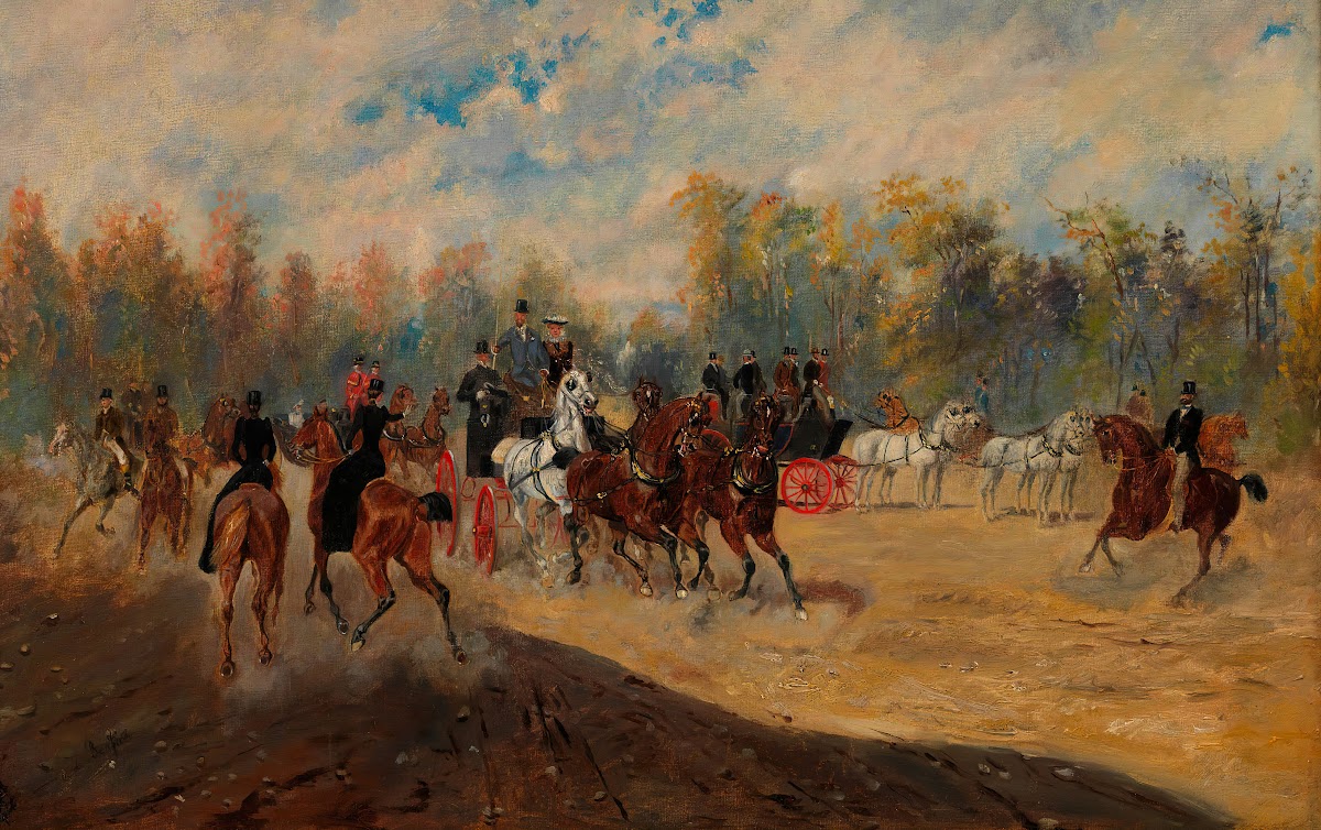 Praterfahrt ca 1880