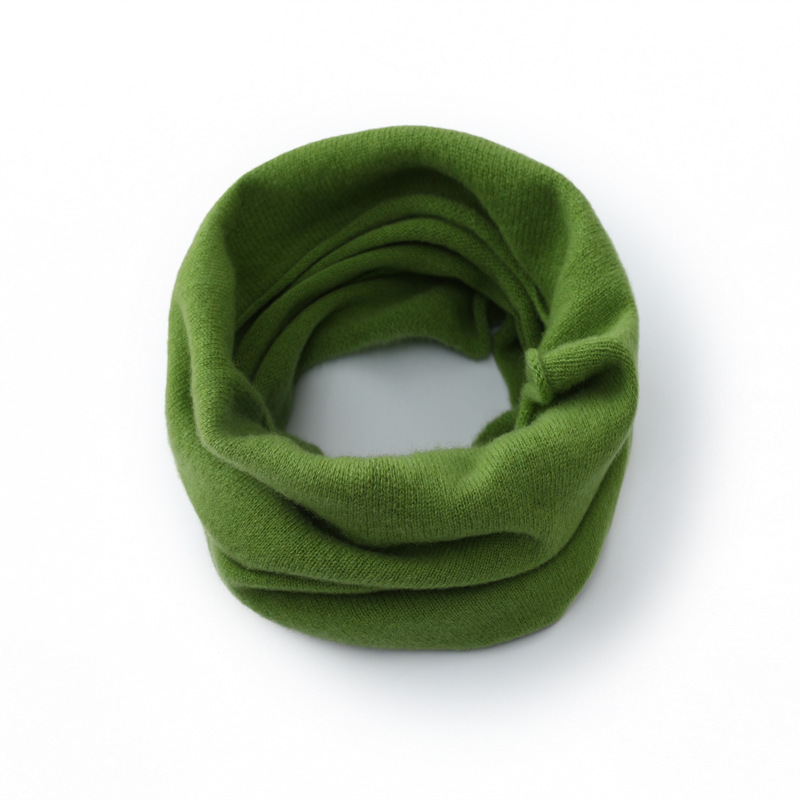 Merino wool neck warmer, 24x40 cm