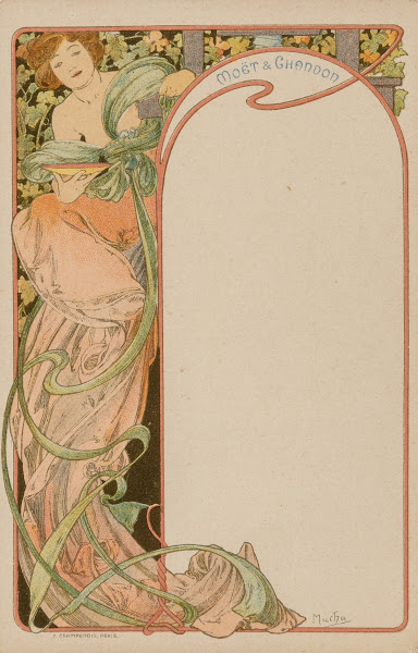 Menu Card circa 1900