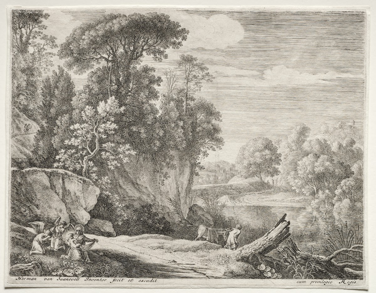 The Donkey Led to the River c 165254