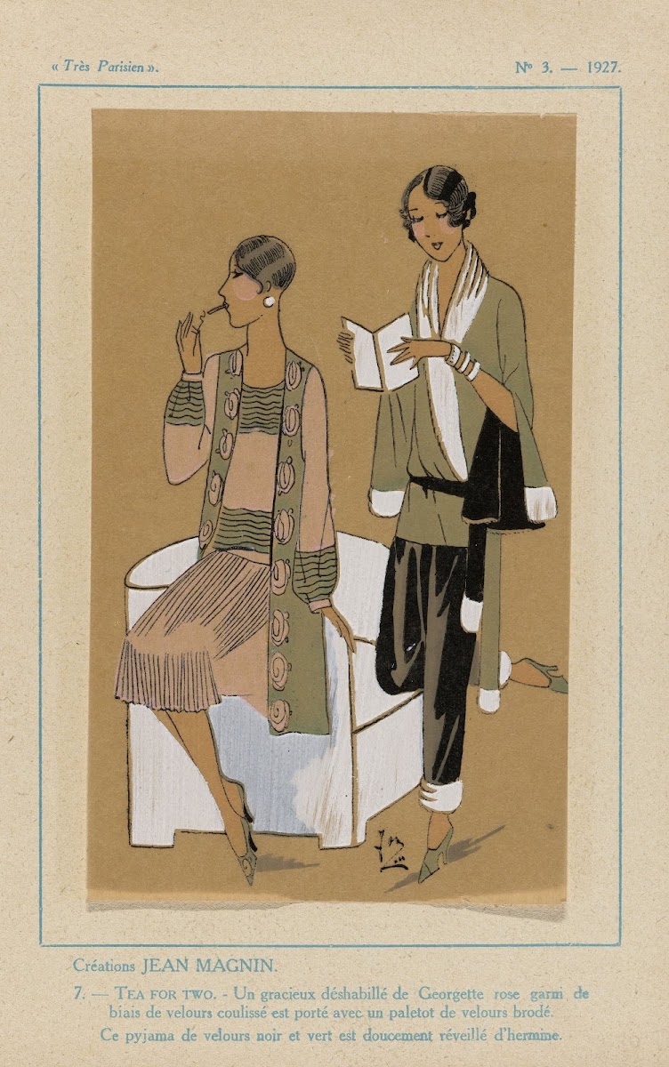 Créations Jean Magnin  Tea For Two 1927
