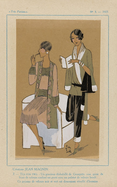 Créations Jean Magnin  Tea For Two 1927