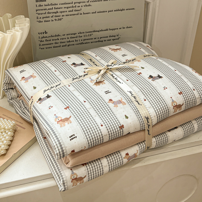 Cotton Voile Bedding, 4-Piece, Summer