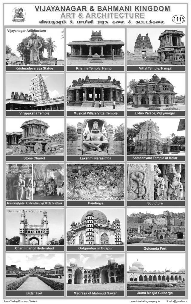 1115. Vijayanagar Bahmani Kingdom Art