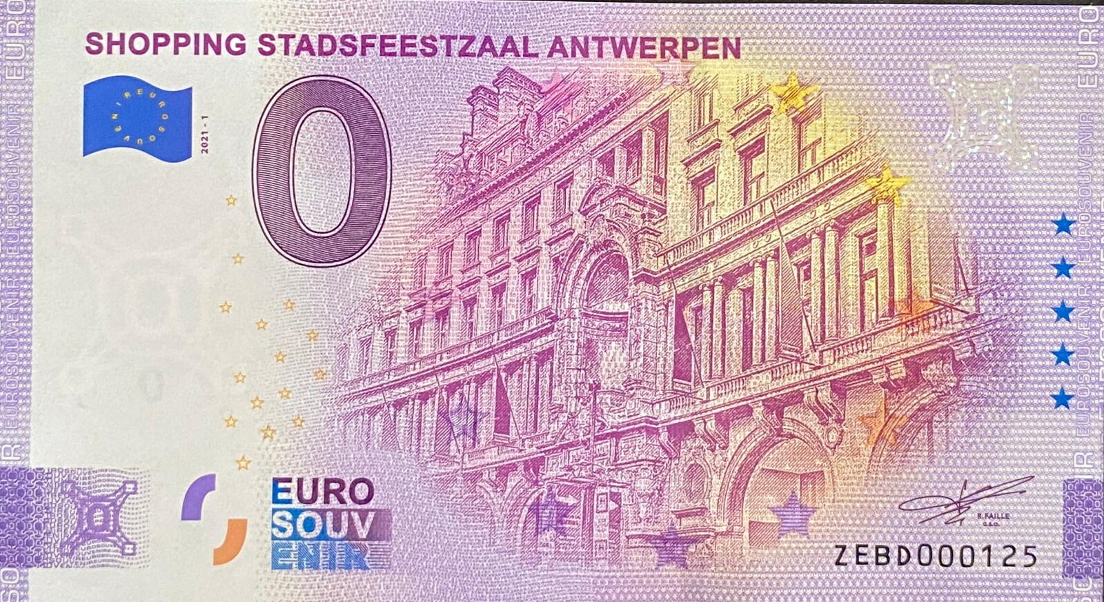 Billet 0€ SHOPPING STADSFEESTZAAL ANTWERPEN