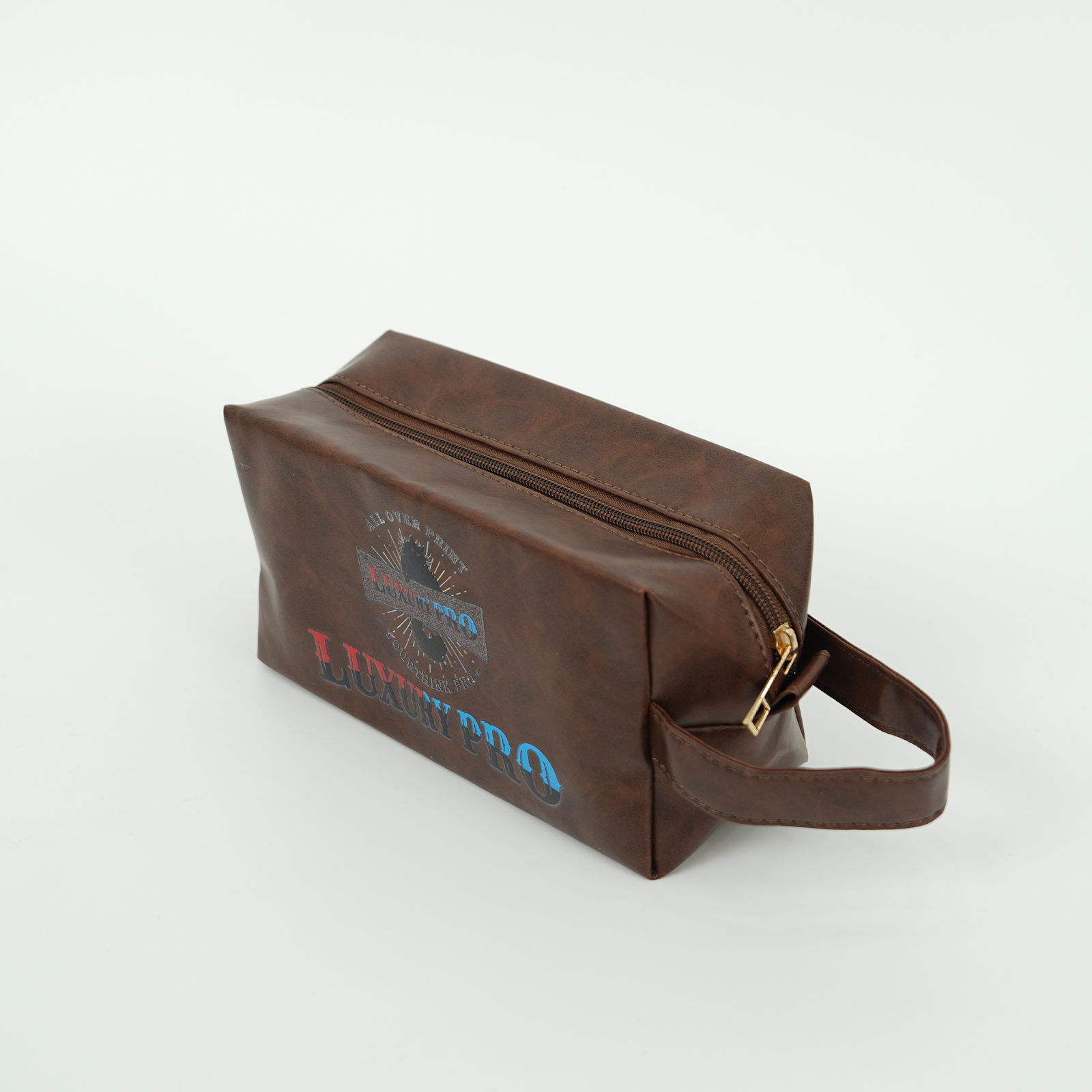 3D Leather clutch