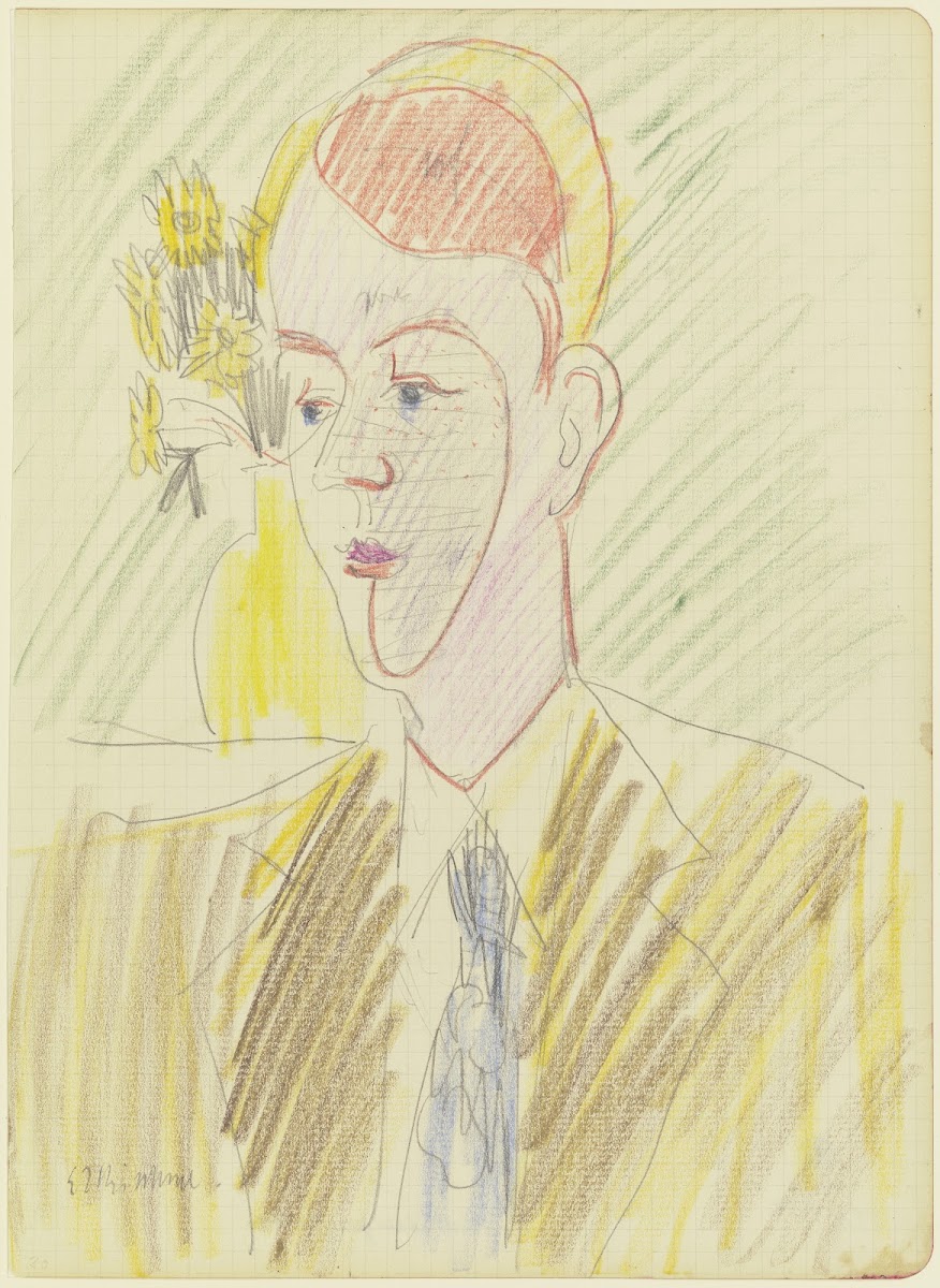 Red haired young man 1934