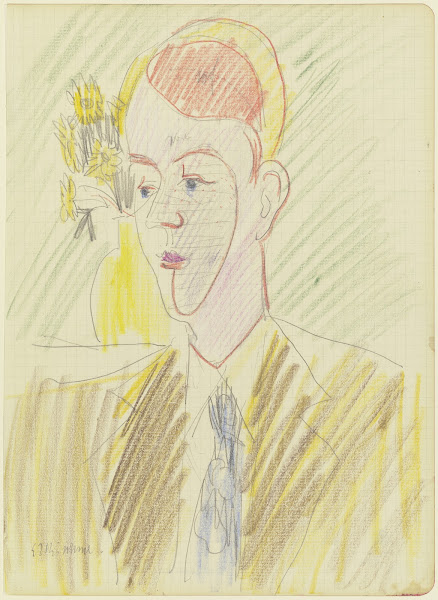 Red haired young man 1934