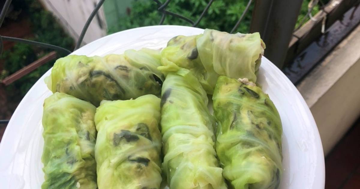 Cải bắp cuộn thịt eatclean