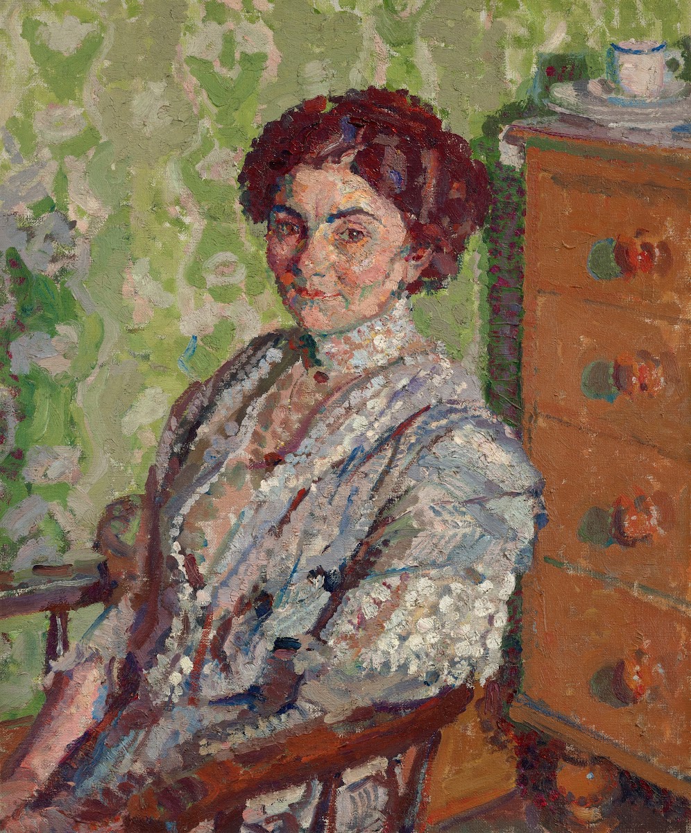 Portrait of Mrs Bevan 1910