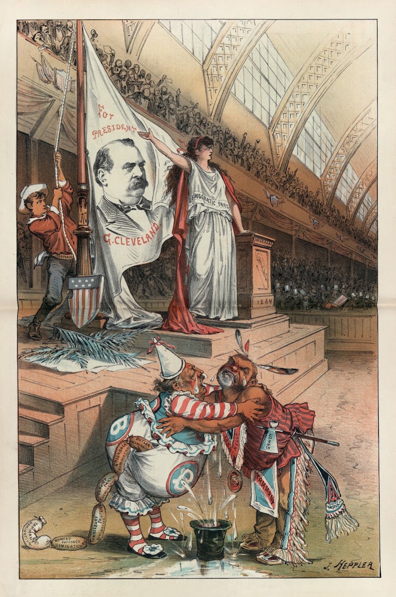 A flag the Independents will fight under 1884
