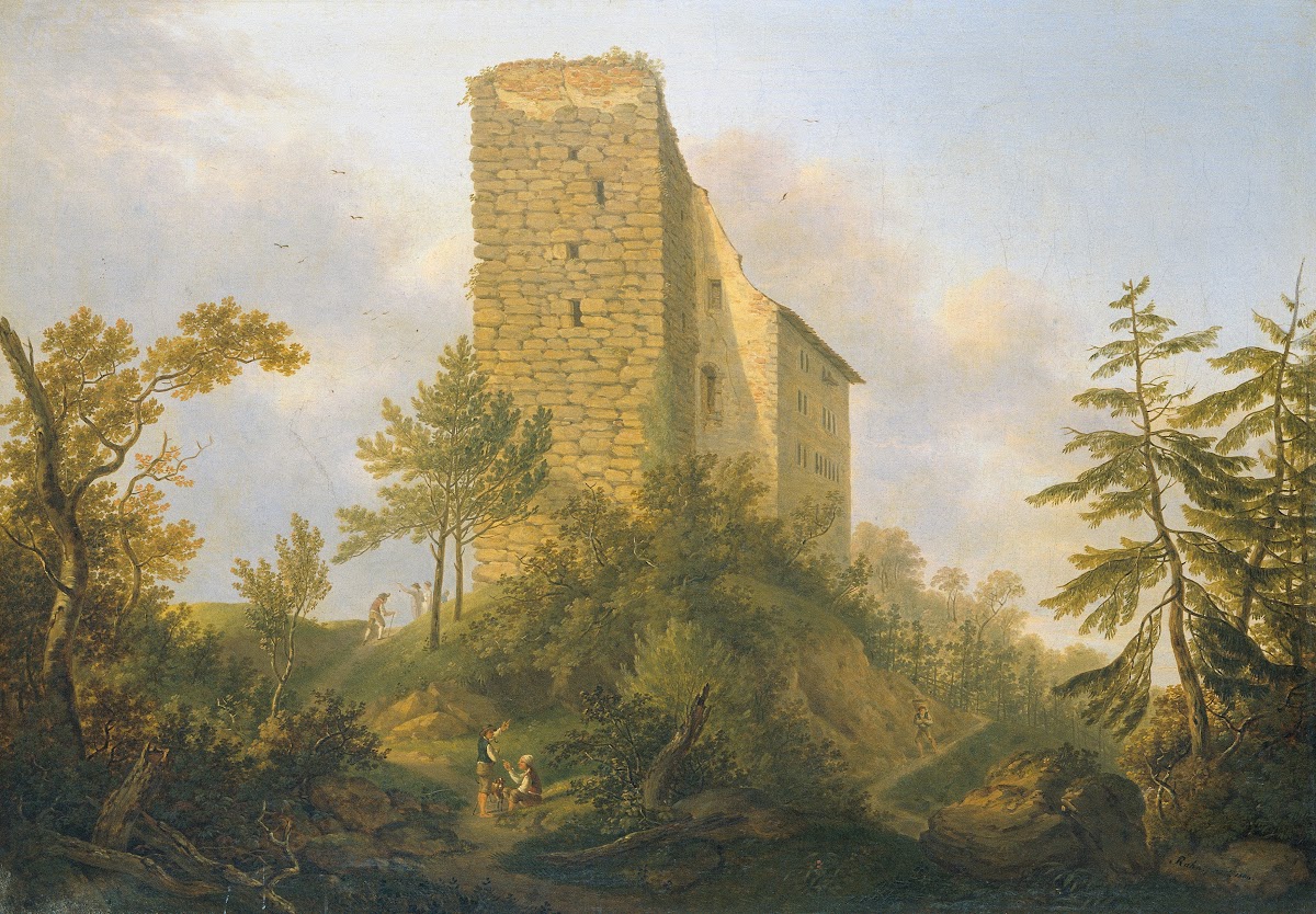 Umgebung der Ruine Habsburg 1804