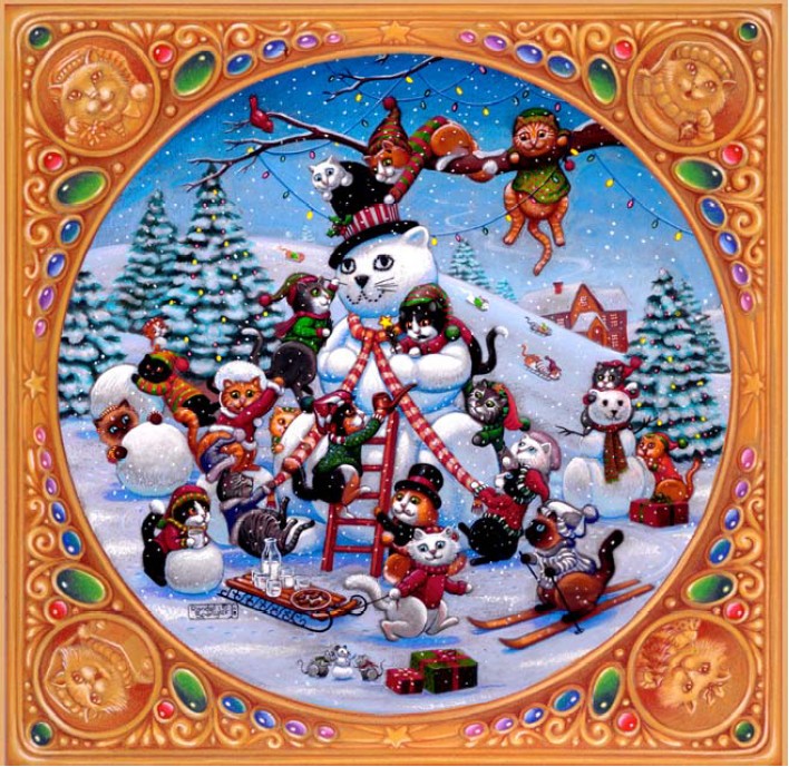HAE RAS124 Frosty The Snowcat