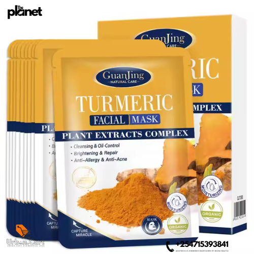 Turmeric face mask * 10 pcs (Guanjing)