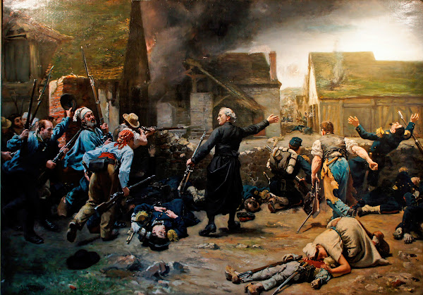 Les combats dans Bazeilles 1879