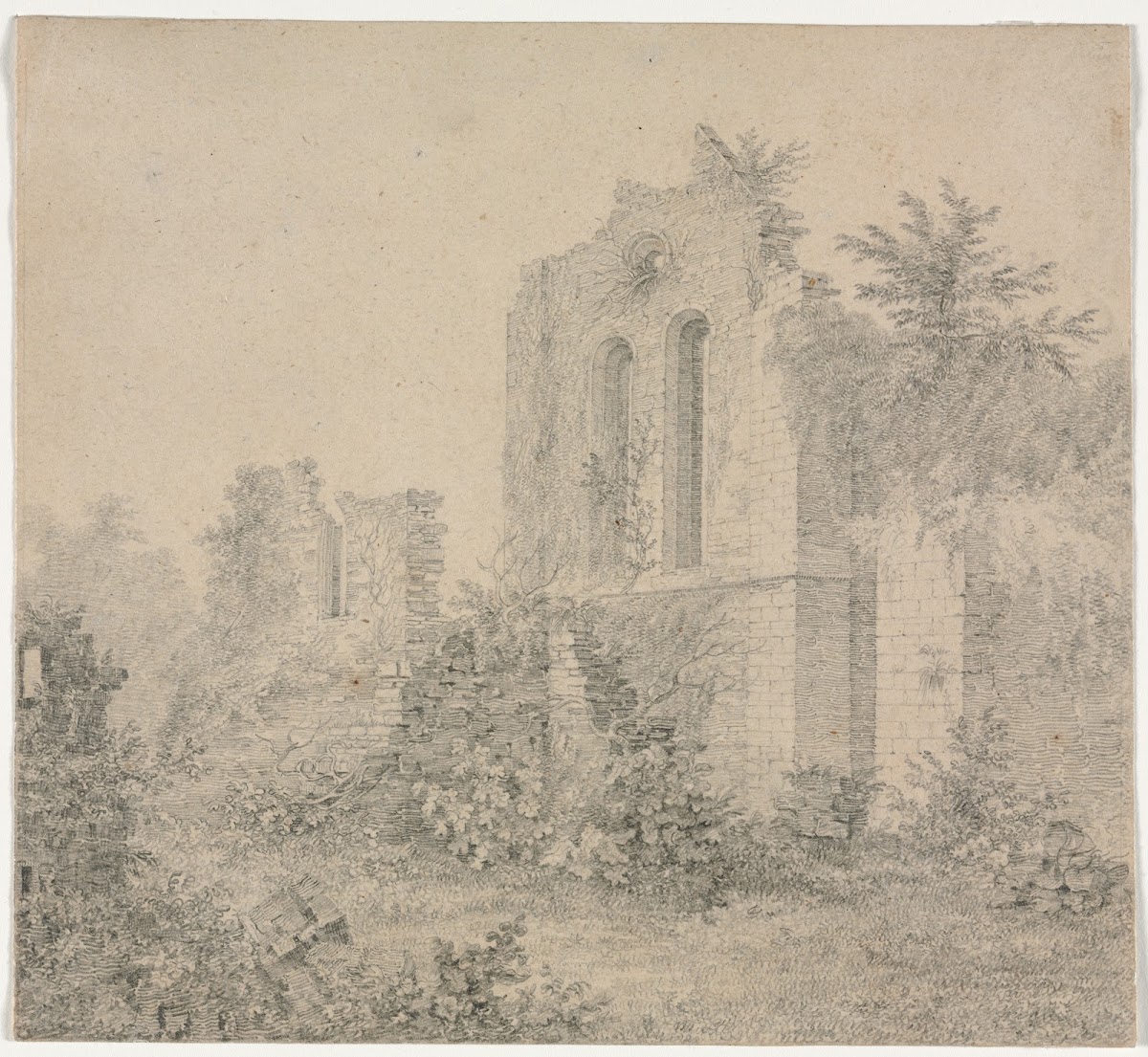 Ruins of an Abbey c 181258
