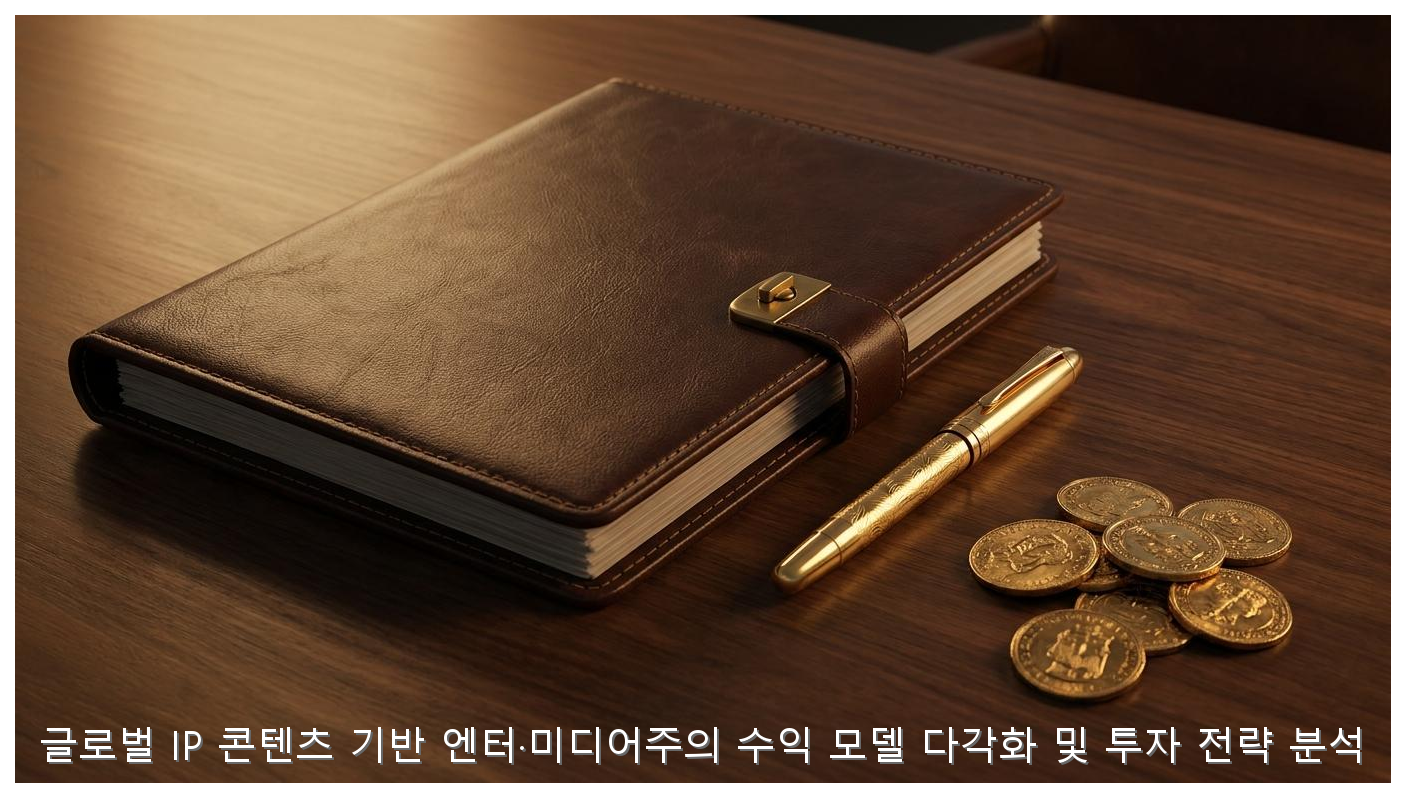 글로벌 IP 콘텐츠 기반 엔터·미디어주의 수익 모델 다각화 및 투자 전략 분석 핵심 안내 및 분석 인포그래픽 (6)