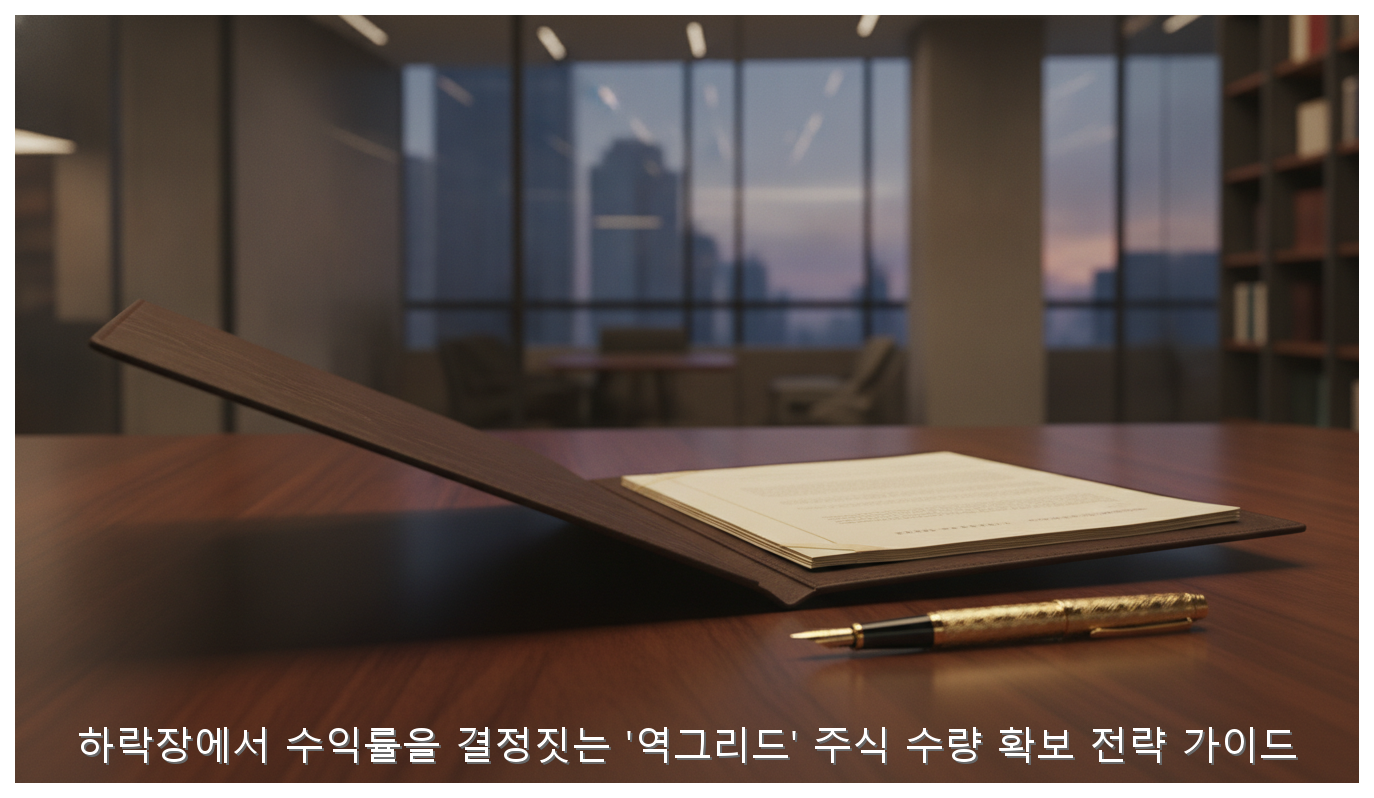 하락장에서 수익률을 결정짓는 '역그리드' 주식 수량 확보 전략 가이드 핵심 안내 및 분석 인포그래픽 (5)