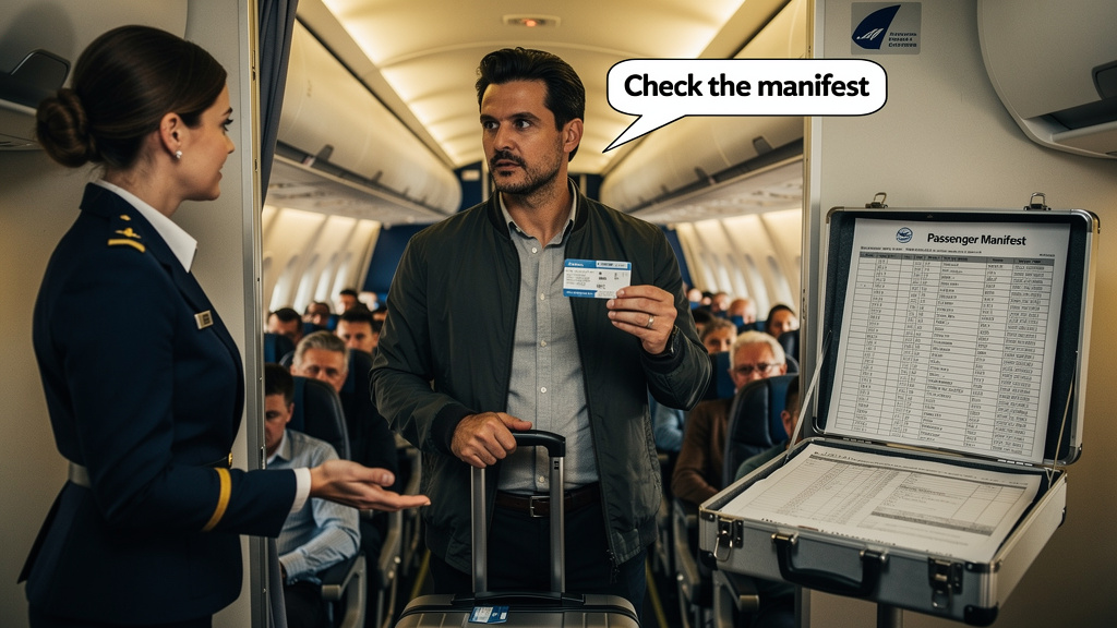 The Flight Attendant Forced Me Toward Coach While The Passenger In 1A Held My Boarding Stub