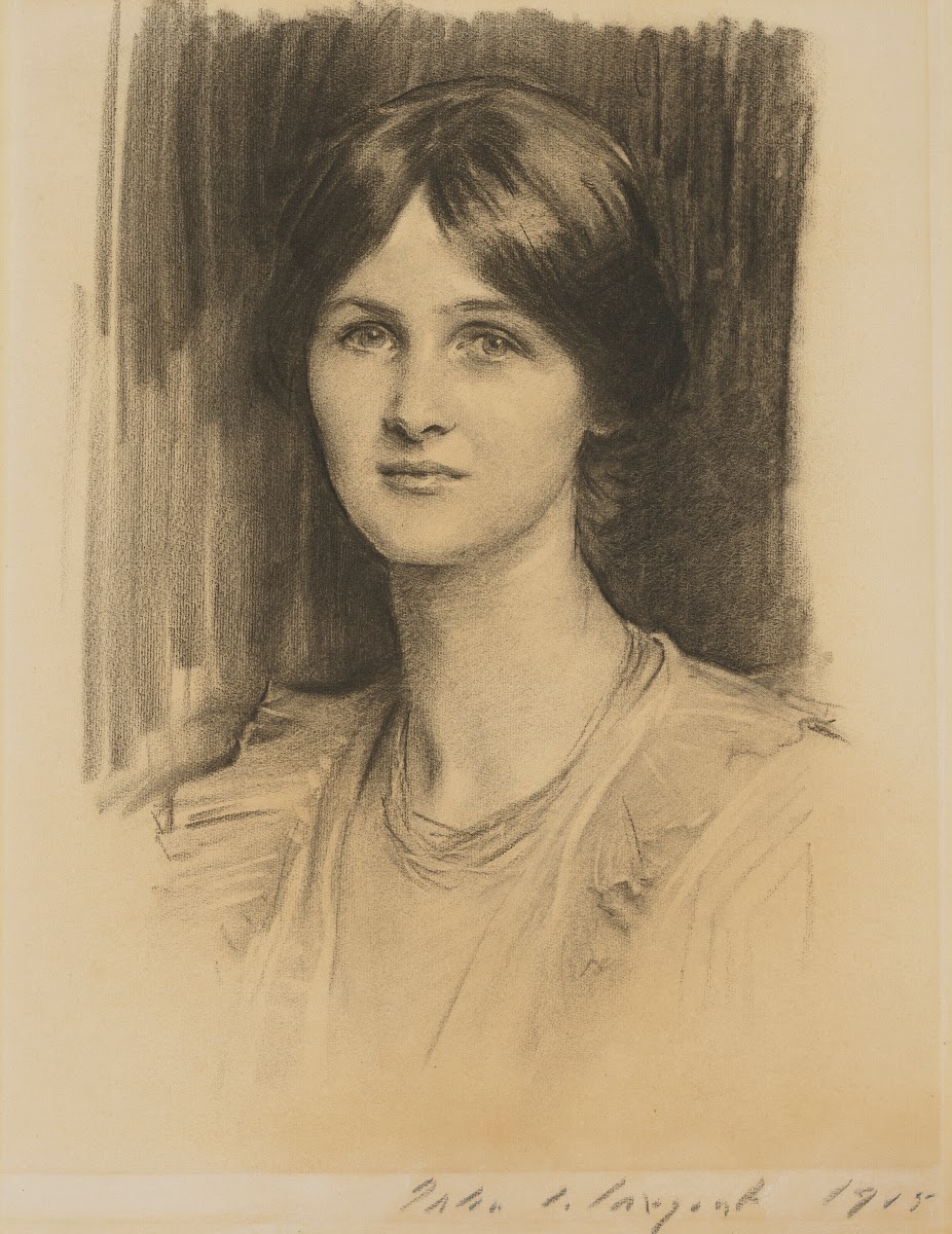 Portrait of Angela McInnes later Angela Thirkell granddaughter of Sir Edward Bur