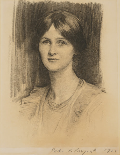 Portrait of Angela McInnes later Angela Thirkell granddaughter of Sir Edward Bur