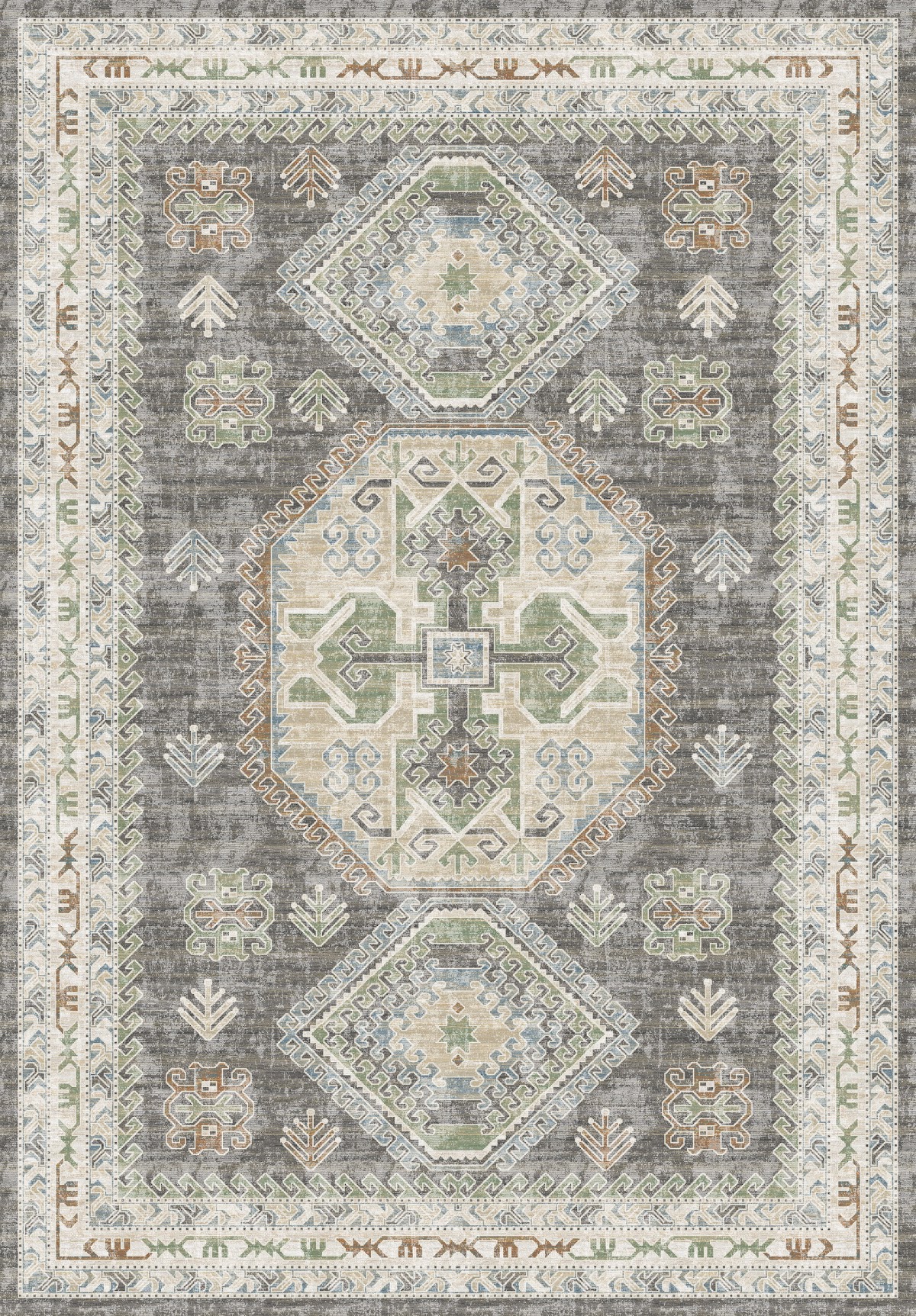 Kilim Collection C 0003 GRİ B