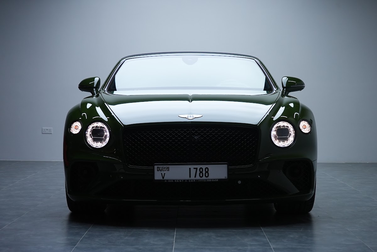 Bentley Continental GTC Green