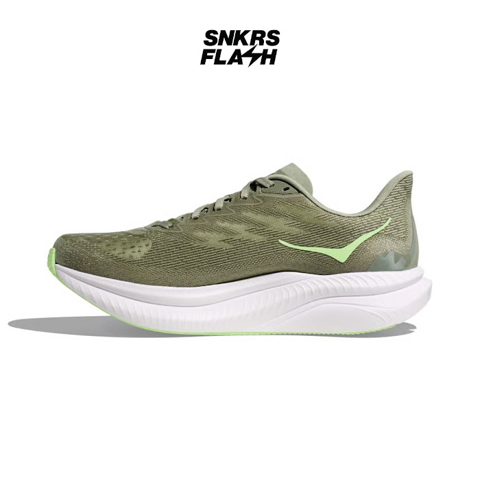 HOKA ONE ONE MACH 6 FOREST LICHEN TART APPLE - Size 40